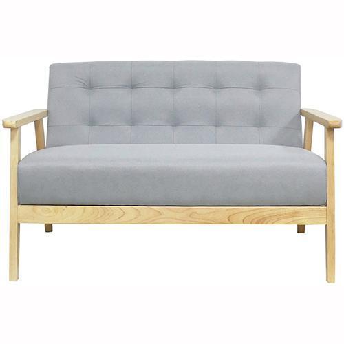 クロシオ 【組立式】 2Pソファ オスロ グレー