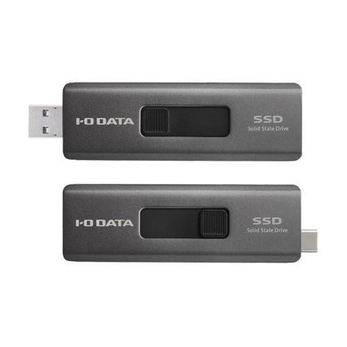 IODATA(アイ・オー・データ) SSPE-USC500B USB-A&amp;USB-C コネクター搭載...