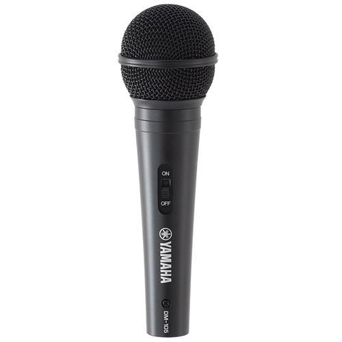 ヤマハ(YAMAHA) DM-105 ブラック ダイナミックマイク ON/OFFスイッチ付 ケーブル...