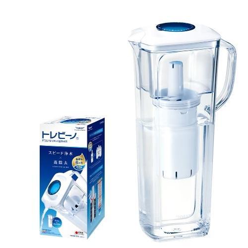 東レ(TORAY) PT307SLV ポット型浄水器 トレビーノ 0.8L 高除去 PFAS PFO...