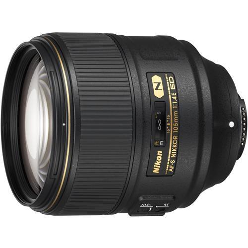 ニコン Nikon AF-S NIKKOR 105mm f/1.4E ED ニコンFマウント 中望遠...