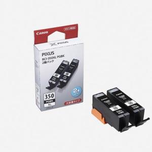 CANON(キヤノン) BCI-350XLPGBK2P 純正 インクタンク ブラック 2個パック 大...