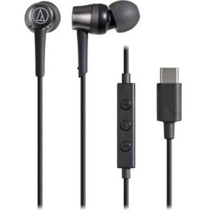 オーディオテクニカ(audio-technica) ATH-CKD3C BK(ブラック) USB Type-C用イヤホン｜eccurrent