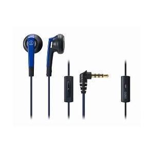 オーディオテクニカ(audio-technica) ATH-C505iS BL ブルー スマートフォ...