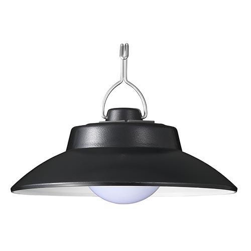 ヤザワ LA4S1204SPBK ブラック LED吊り下げライト昼白色ソーラー付