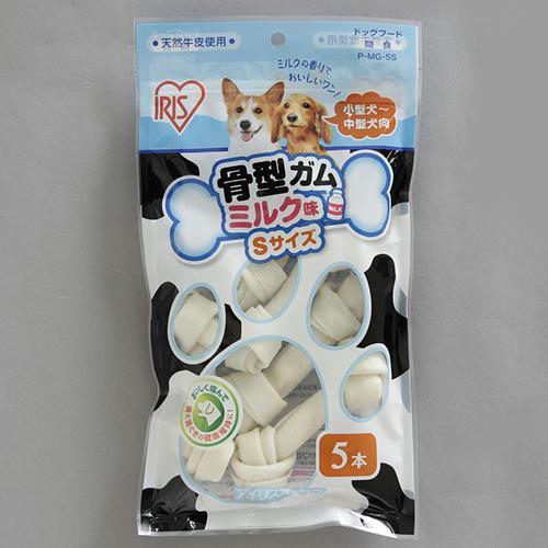 アイリスオーヤマ(Iris Ohyama) P-MG-5S 骨型ガムミルク味S 5本