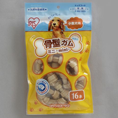 アイリスオーヤマ(Iris Ohyama) P-BG-16SS 骨型ガムミニ16本