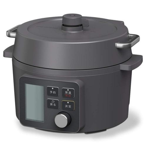 アイリスオーヤマ(Iris Ohyama) KPC-MA2-B ブラック 電気圧力鍋 2.2L