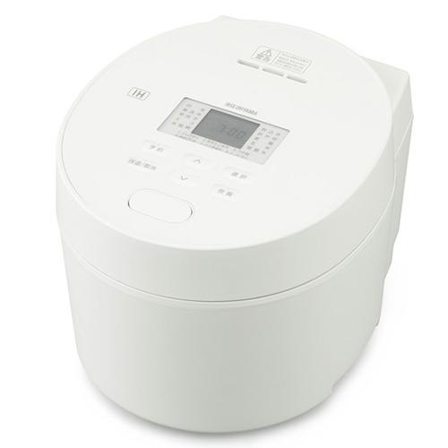 アイリスオーヤマ(Iris Ohyama) RC-ISA30-W ホワイト IHジャー炊飯器 3合