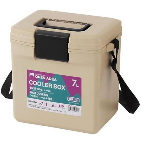 アイリスオーヤマ(Iris Ohyama) CL-7 ベージュ クーラーボックス 7L