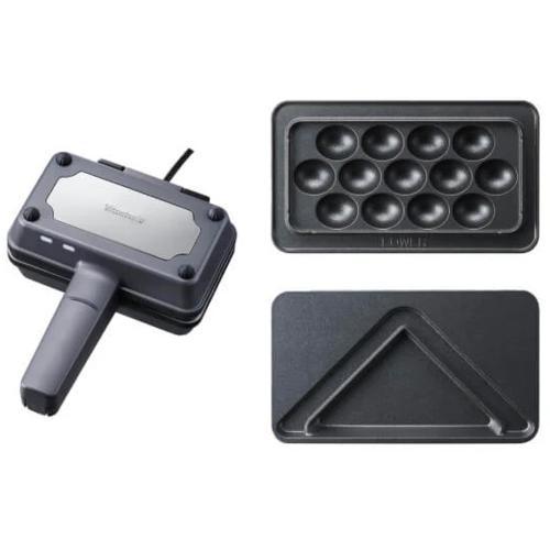 ビタントニオ(Vitantonio) VEH-10-K エッグワッフル＆ホットサンドベーカー