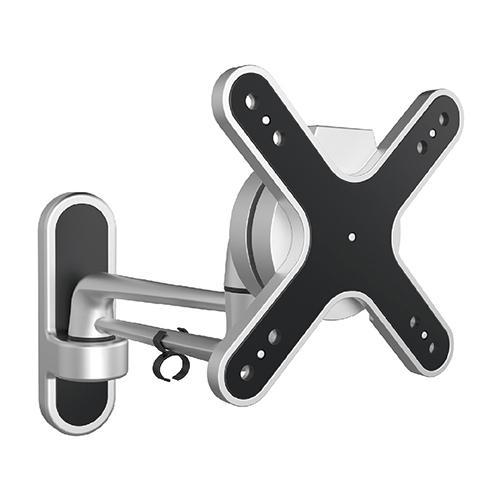 朝日木材加工 ARM-002 シルバー モニターアーム 壁付けタイプ