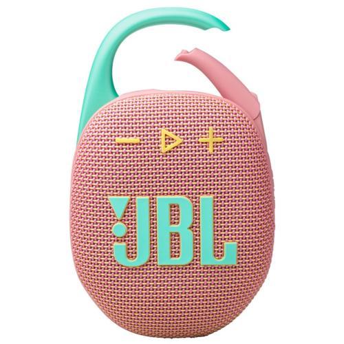 JBL(ジェイ ビー エル) JBL Clip 5(スウォッシュピンク) 防水ポータブルスピーカー