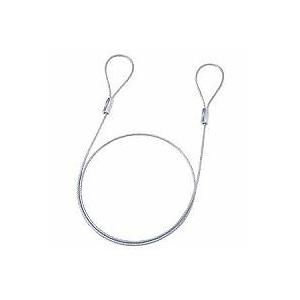 サンワサプライ SLE-1W-1 eセキュリティ ワイヤー 1m