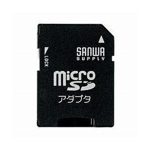 サンワサプライ ADR-MICROK(ブラック) microSDアダプター｜eccurrent