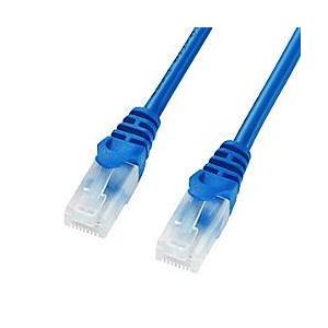 サンワサプライ LA-Y5TS-005BL(ブルー) ツメ折れ防止 CAT5e LANケーブル 0.5m｜eccurrent