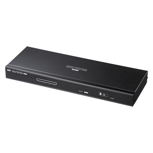サンワサプライ VGA-EXHDL4 HDMIエクステンダー 送信機・4分配