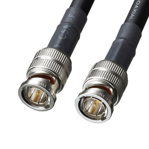 サンワサプライ KM-SDI05 ブラック SDIケーブル HD-SDI/3G-SDI対応 5m