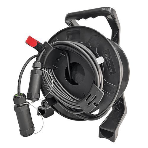 サンワサプライ KM-HD20-UFBD50 ドラム付き光ファイバHDMIケーブル 8K対応・ブラッ...