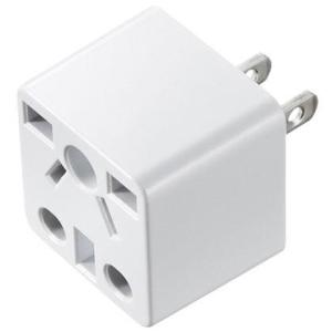 サンワサプライ TR-AD5W ホワイト 日本専用マルチタイプ電源変換アダプタ 7個口 横挿し
