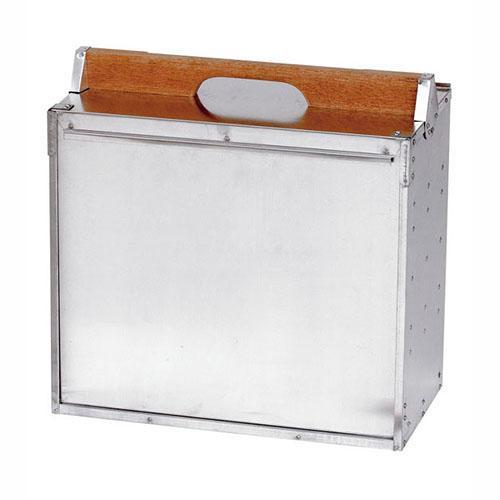 アカオアルミ アルミ 出前箱 横3段