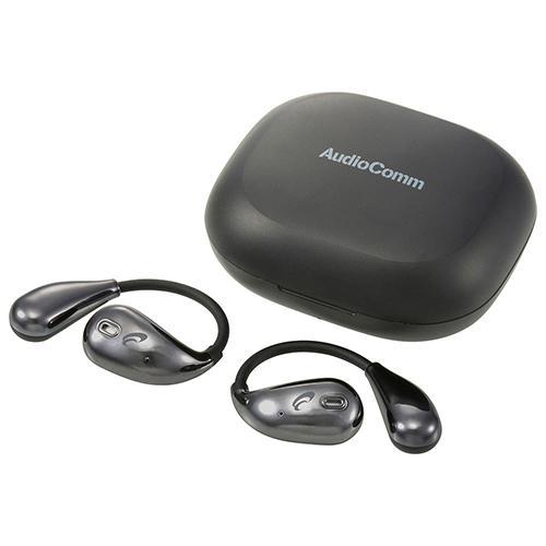 オーム電機(OHM) HP-W610N-K ブラック AudioComm 完全ワイヤレスイヤホン O...