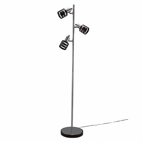 オーム電機(OHM) TF-YN30BW フロアスタンド ウッドリング 木枠 E17 06-1480