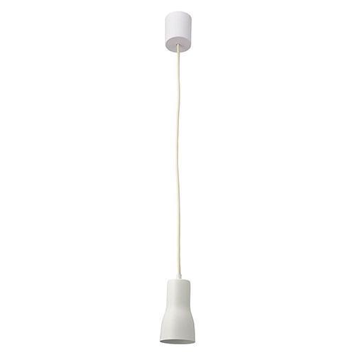 オーム電機(OHM) LT-YSE26-W ホワイト ペンダントライト 筒型セード 電球別売 06-...