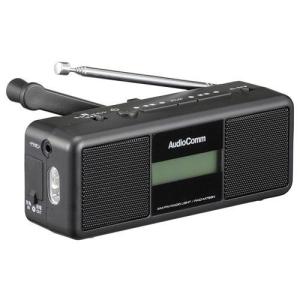 オーム電機(OHM) RAD-T700N AudioComm Nラジオ ポータブルAM/FM ワイド