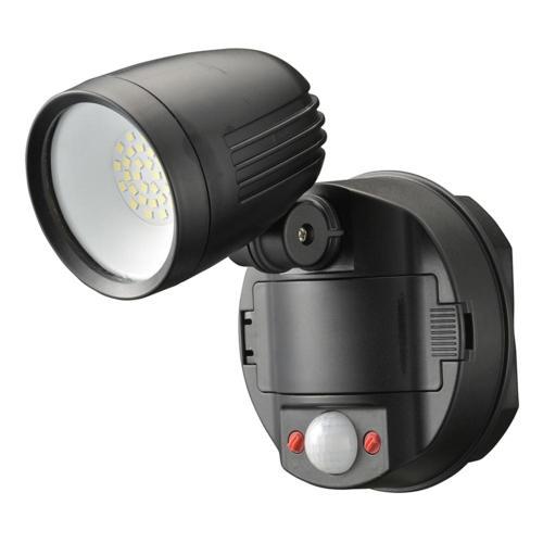 オーム電機(OHM) LS-B100Y1 monban 防犯センサーライト 1灯リチウム充電池式 1...
