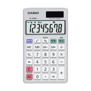CASIO(カシオ) SL-300A 卓上電卓 8桁