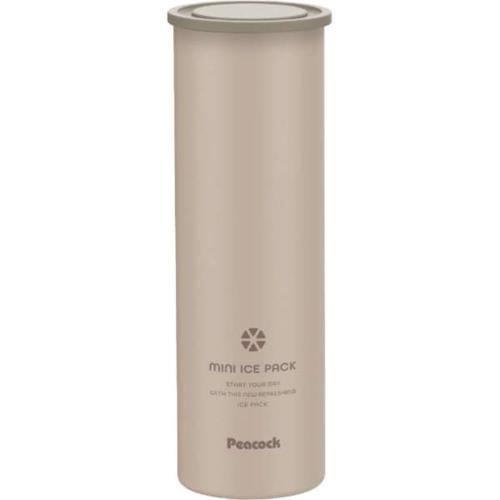 ピーコック(peacock) ミニアイスパック 氷のう 冷たさキープホルダー付き ベージュ ABB-...