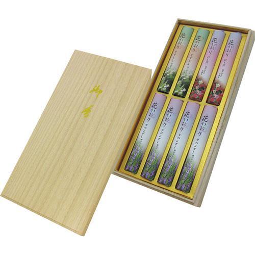 その他 薫寿堂 花かおりアソート 短寸８入(桐箱入)