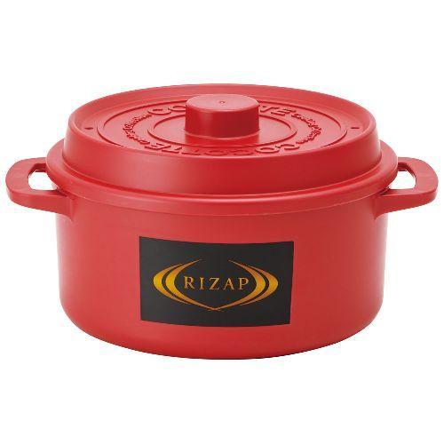 スケーター MWCP2RE レッド RIZAP ココット風電子レンジ用鍋