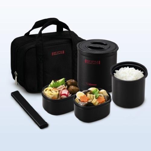 象印(ZOJIRUSHI) 保温弁当箱 お・べ・ん・と ごはん0.36L/おかず0.3L 2個 SZ...