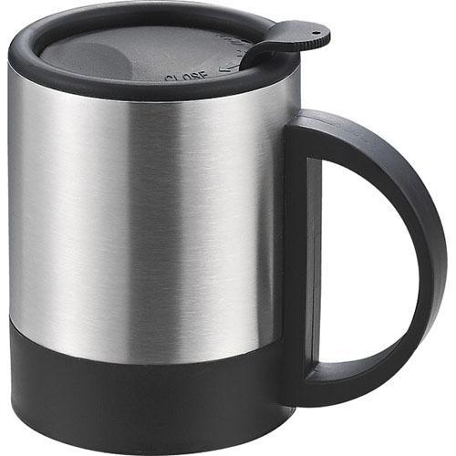 その他 ハイテク フタ付ステンレスマグ