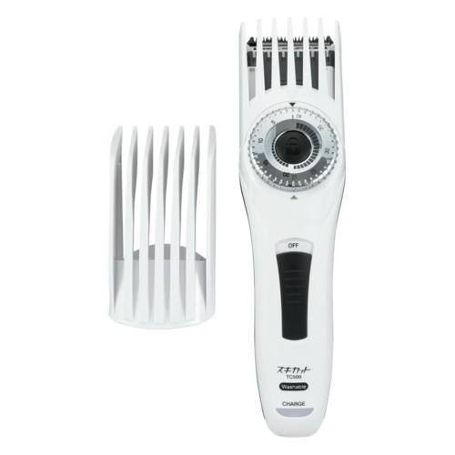 テスコム(TESCOM) TC500-W ホワイト スキカット ヘアーカッター 電動バリカン