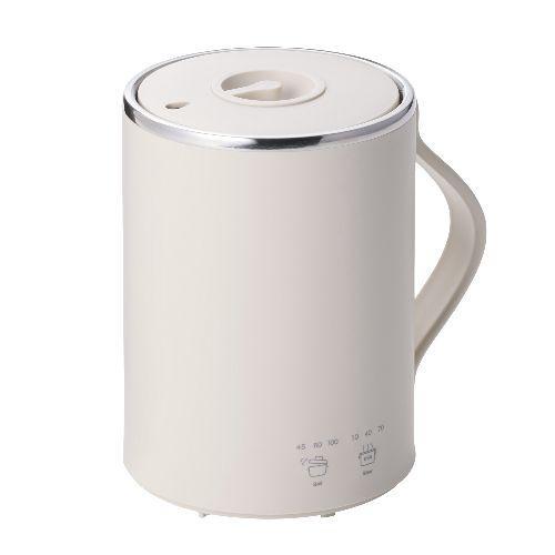 テスコム(TESCOM) TGM20A-C ベージュ マグカップ型 電気鍋 小型 350ml 1人用...