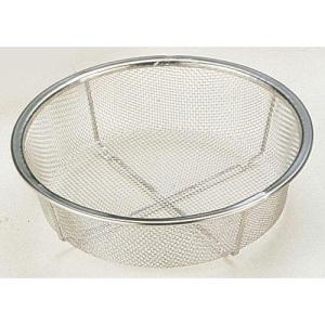 本間冬治工業 ポニースタイル ザル 18cm 18-8ステンレス