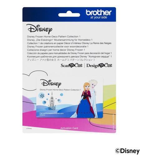 ブラザー(brother) スキャンカット用パターン集 アナと雪の女王 ホームデコパターンコレクショ...