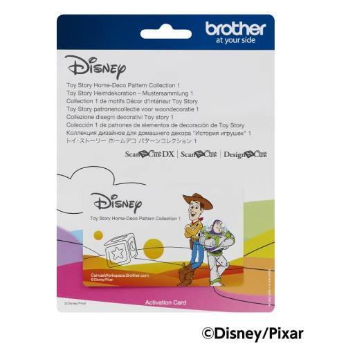 ブラザー(brother) スキャンカット用パターン集 トイ・ストーリー ホームデコパターンコレクシ...