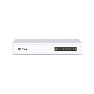 バッファロー(BUFFALO) LSW4-TX-8NS/WH(ホワイト) スイッチングHub 8ポート｜eccurrent