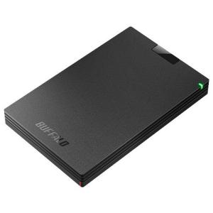 バッファロー(BUFFALO) HD-PCG2.0U3-GBA(ブラック) ポータブルHDD 2TB USB3.1(Gen1) /3.0/2.0接続｜eccurrent