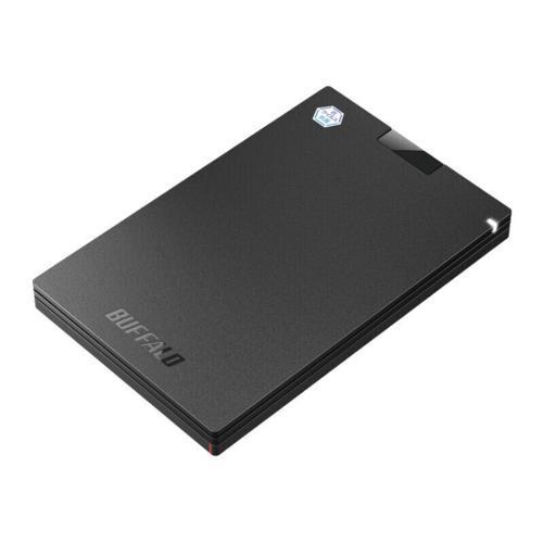 バッファロー(BUFFALO) SSD-PGVB1.0U3-B USB 3.2 Gen 1 対応 抗...