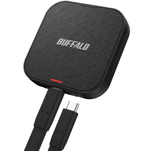 バッファロー(BUFFALO) SSD-PMS1.0U3-B USB 3.2(Gen 2) MagS...