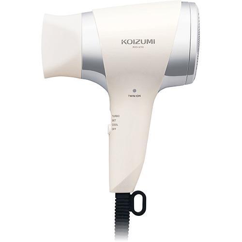 コイズミ(KOIZUMI) KHD-9740-W ホワイト マイナスイオンヘアドライヤー 軽量 コン...