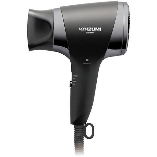 コイズミ(KOIZUMI) KHD-9740-K ブラック マイナスイオンヘアドライヤー 軽量 コン...