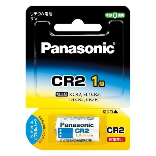 パナソニック(Panasonic) CR-2W 円筒形リチウム電池 3V 1個