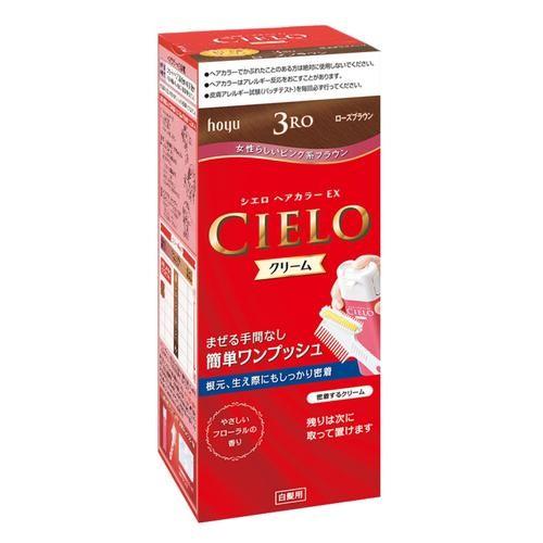 ホーユー シエロ ヘアカラーEX クリーム 3RO ローズブラウン