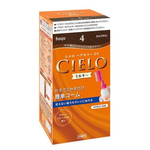 ホーユー シエロ ヘアカラーEX ミルキー 4 ライトブラウン